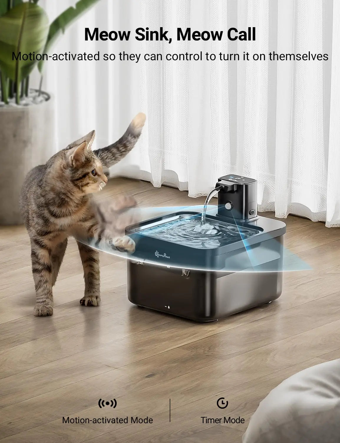 Smart Wireless Cat Water Fountain