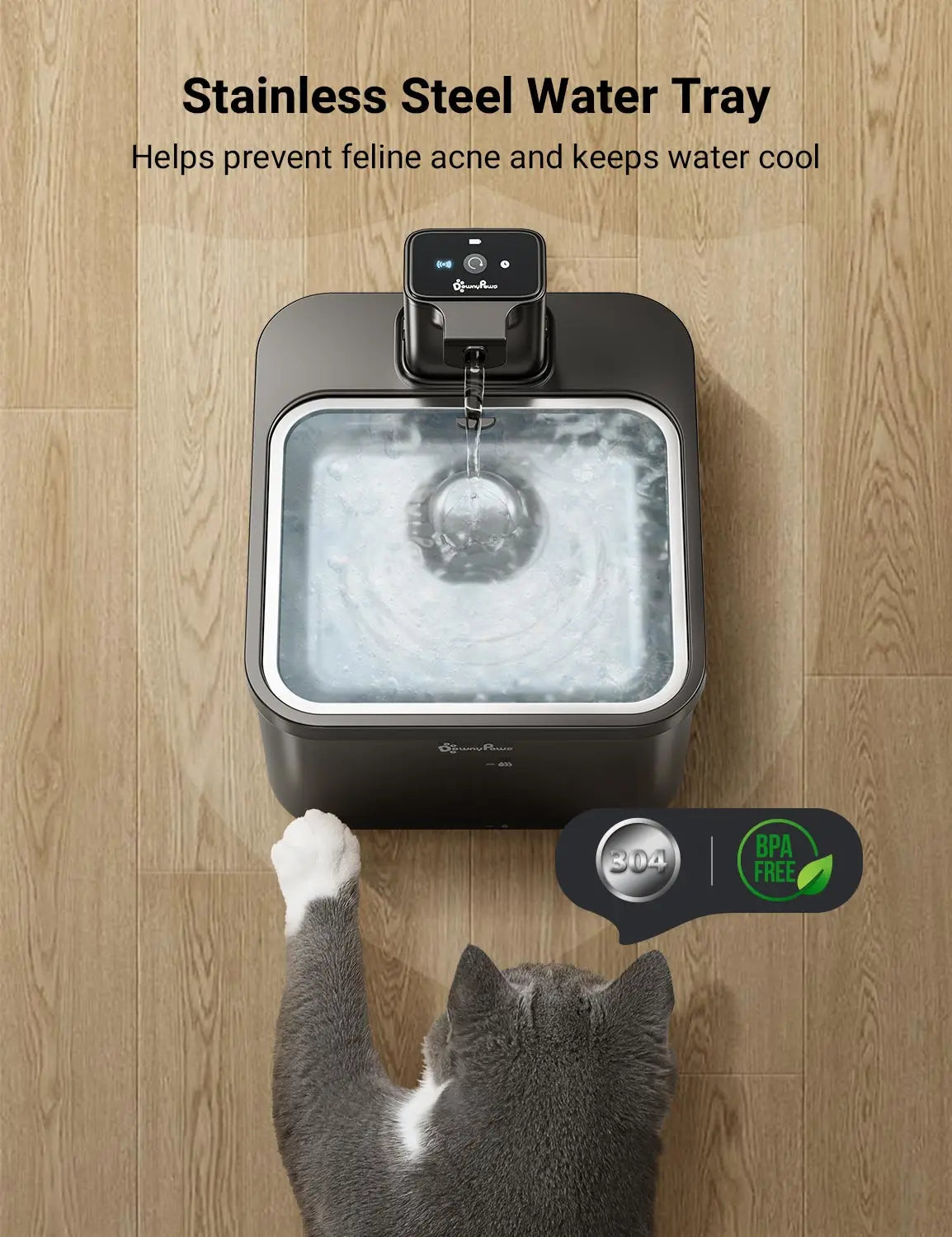 Smart Wireless Cat Water Fountain